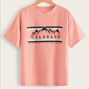 Pink Colorado t-shirt